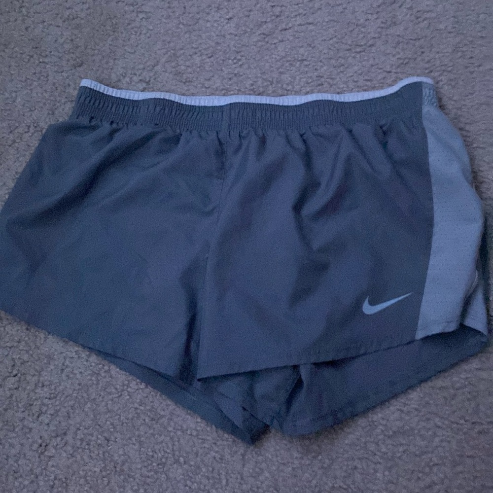 Gray Nike shorts